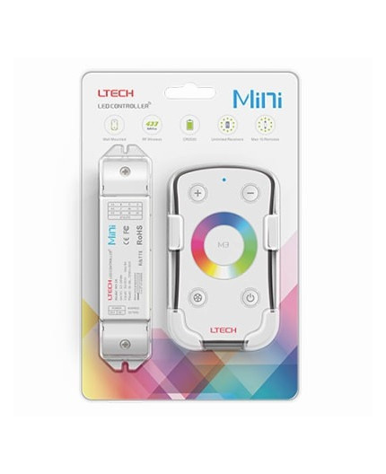 M3+M3-3A Single zone RGB LED strips Controller With RF Receiver Ltech M3+M3-3A Single zone RGB LED strips Controller With RF Receiver Ltech