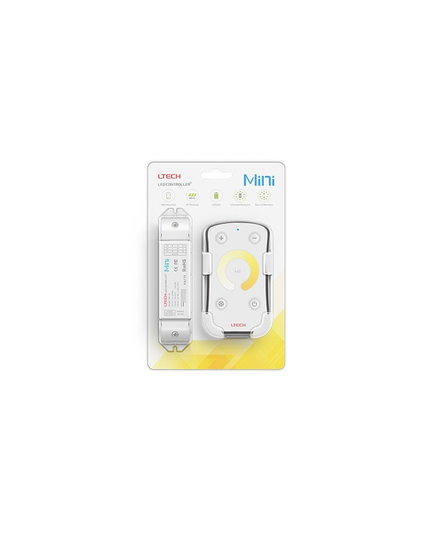 M3 Led Controller M5+M3-3A Single zone CCT changeable LED strips Controller With RF ...