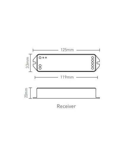 M4+M4-3A Single zone RGBW LED strips Controller With RF Receiver Ltech M4+M4-3A Single zone RGBW LED strips Controller With RF Receiver Ltech