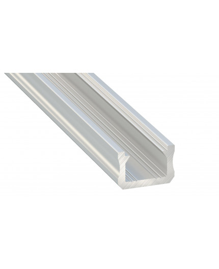 K0 mini LED plain aluminium extrusions, 1m, with diffuser K0 mini LED plain aluminium extrusions, 1m, with diffuser