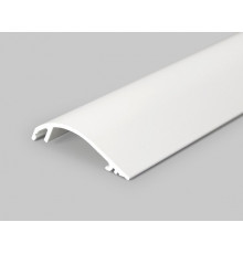 2m white painted WAY1 LED aluminium profile for passageways, opal cover 2m white painted WAY1 LED aluminium profile for passageways, opal cover