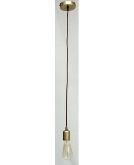 Brass Pendant Light Fixture 