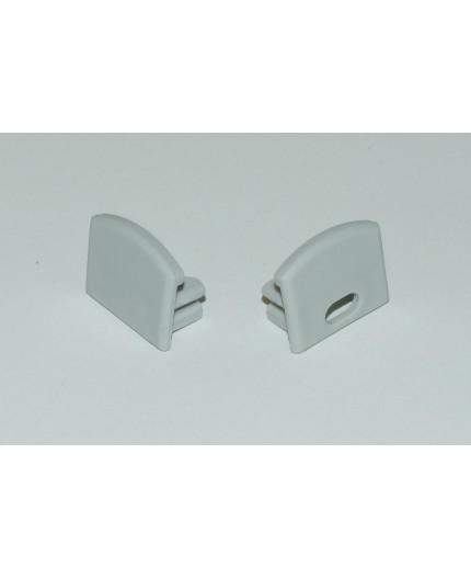 Extra/additional end cap for profile PH2 silver Extra/additional end cap for profile PH2 silver