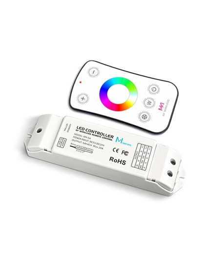 M4+M4-5A Single zone RGBW Controller With RF Receiver M4+M4-5A Single zone RGBW Controller With RF Receiver
