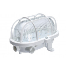 5W 4000K 570lm OVAL-7040T/P 12V/24V LED Light Lamp IP54, plastic cage, glass cover