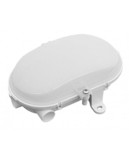 5W 220-240VAC 4000K 580lm OVAL FLAT LED Bulkhead Light Lamp IP54, IK10, matt polycarbonate cover 5W 220-240VAC 4000K 580lm OVAL FLAT LED Bulkhead Light Lamp IP54, IK10, matt polycarbonate cover