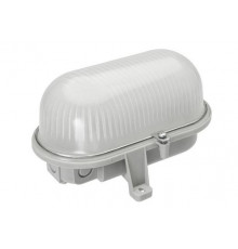 6W 4000K 690lm OVAL 100 OB LED Bulkhead Light Lamp IP44, IK10, polycarbonate cover 6W 4000K 690lm OVAL 100 OB LED Bulkhead Light Lamp IP44, IK10, polycarbonate cover