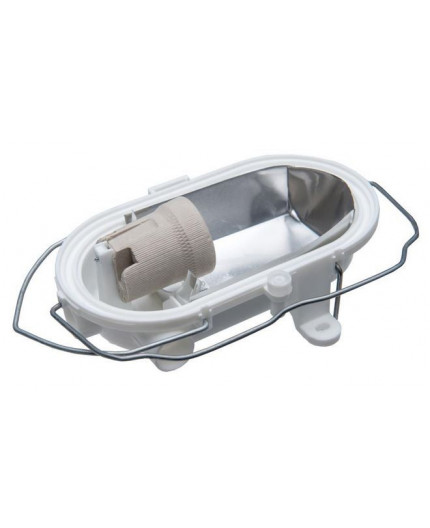 OVAL 60, ES / E27, Bulkhead Light Lamp, IP54, removable steel cage, glass cover OVAL 60, ES / E27, Bulkhead Light Lamp, IP54, removable steel cage, glass cover