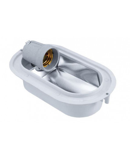 OVAL 60 STYLE, ES / E27, Bulkhead Light Lamp, IP54, plastic cage, glass cover OVAL 60 STYLE, ES / E27, Bulkhead Light Lamp, IP54, plastic cage, glass cover