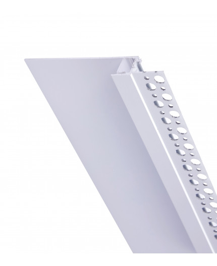 2m Plaster-in LED profile DW1 for ceiling and drywall with opal cover 2m Plaster-in LED profile DW1 for ceiling and drywall with opal cover