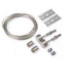 2m pendant linear lamp TL2 LED profile (anodized, silver), 23mm x 25mm, set with opal cover 2m pendant linear lamp TL2 LED profile (anodized, silver), 23mm x 25mm, set with opal cover