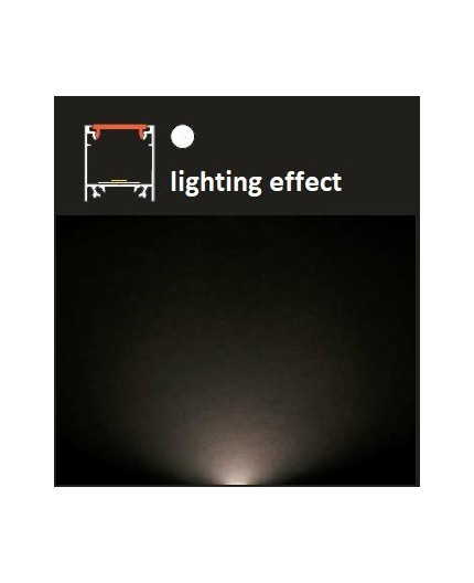 1m TL2 LED profile (anodized, silver), 23mm x 25mm, set with cover 1m TL2 LED profile (anodized, silver), 23mm x 25mm, set with cover