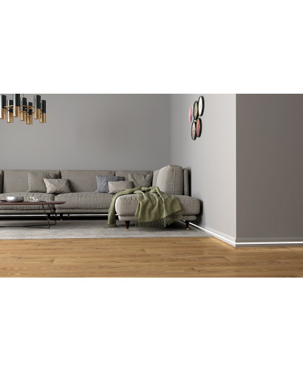 1m ESB1 paintable LED aluminium white skirting board with milky diffuser 1m ESB1 paintable LED aluminium white skirting board with milky diffuser