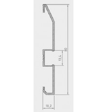 1m ESB1 paintable LED aluminium white skirting board with milky diffuser 1m ESB1 paintable LED aluminium white skirting board with milky diffuser