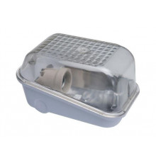 ANGOLO Ceiling / Wall Bulkhead Light Lamp, ES / E27, max. 60W, IP54, IK10, bakelite, polycarbonate cover