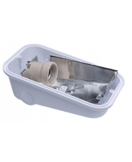 ANGOLO Signal Ceiling / Wall Bulkhead Light Lamp, ES / E27, max. 60W, IP54, IK10, bakelite, polycarbonate cover ANGOLO Signal Ceiling / Wall Bulkhead Light Lamp, ES / E27, max. 60W, IP54, IK10, bakelite, polycarbonate cover