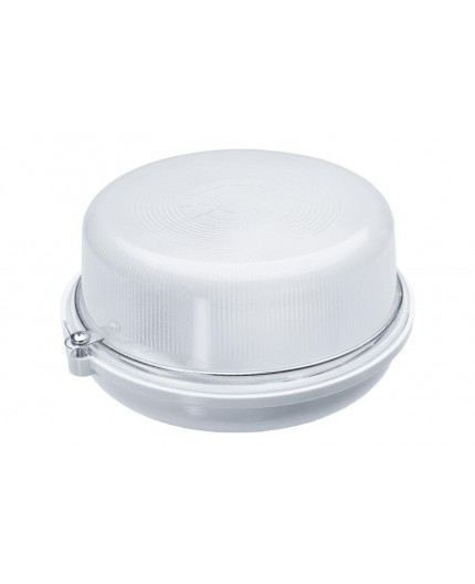 OLIVIA Ceiling / Wall Bulkhead Light Lamp, ES / E27, max.100W, IP54, white bakelite structure, glass cover OLIVIA Ceiling / Wall Bulkhead Light Lamp, ES / E27, max.100W, IP54, white bakelite structure, glass cover