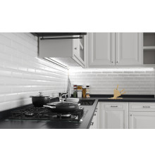 1m white painted E3 corner LED aluminium extrusion with diffuser 1m white painted E3 corner LED aluminium extrusion with diffuser