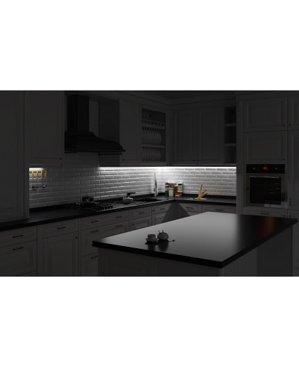 1m black painted corner E3 LED aluminium extrusion with diffuser 1m black painted corner E3 LED aluminium extrusion with diffuser