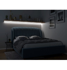 2m E3F Flush 45° Corner LED Aluminium Profile - Silver 2m E3F Flush 45° Corner LED Aluminium Profile - Silver