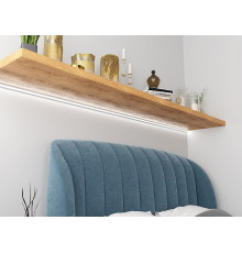 2m silver E3F Flush 45° Surfaced Corner LED aluminium extrusion diffuser 2m silver E3F Flush 45° Surfaced Corner LED aluminium extrusion diffuser