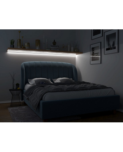 1m E3F Black 45° Corner LED Profile - Flush Mount 1m E3F Black 45° Corner LED Profile - Flush Mount