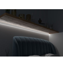 1m E3F Black 45° Corner LED Profile - Flush Mount 1m E3F Black 45° Corner LED Profile - Flush Mount