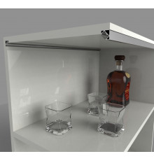 2m E3 silver anodized corner LED aluminium extrusion with diffuser 2m E3 silver anodized corner LED aluminium extrusion with diffuser