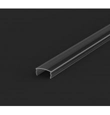 E3 black 1m 1000mm corner LED aluminium extrusion with high quality diffuser