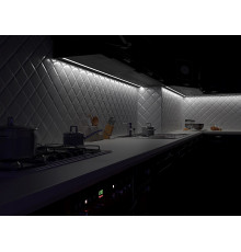 1m white painted recessed E1 LED aluminium extrusion with diffuser 1m white painted recessed E1 LED aluminium extrusion with diffuser