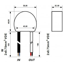 20W 24VDC Single Output Switching LED Power Supply, wall box shape 20W 24VDC Single Output Switching LED Power Supply, wall box shape