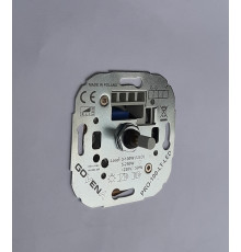 Universal push-rotate dimmer for dimmable HV LED, HV halogen, and more Universal push-rotate dimmer for dimmable HV LED, HV halogen, and more