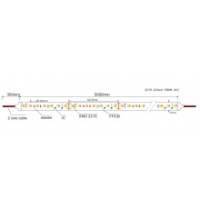24VDC Dim to Warm LED tape 1800K-3000K 18W/m 224LED/m 5m SMD2216 IP54 24VDC Dim to Warm LED tape 1800K-3000K 18W/m 224LED/m 5m SMD2216 IP54