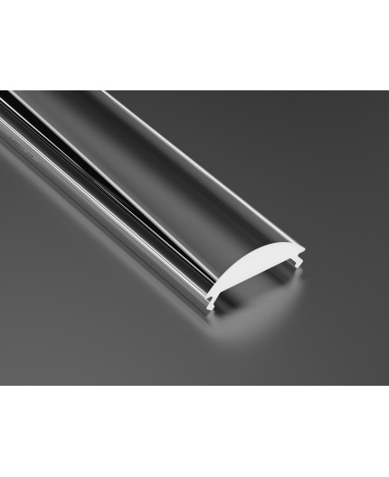 KL2 micro LED profile 2m, anodized aluminium silver, set with diffuser KL2 micro LED profile 2m, anodized aluminium silver, set with diffuser