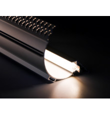 1m Plaster-in LED profile APA1 for ceiling and drywall, with opal cover 1m Plaster-in LED profile APA1 for ceiling and drywall, with opal cover