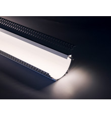 1m Plaster-in LED profile APA1 for ceiling and drywall, with opal cover 1m Plaster-in LED profile APA1 for ceiling and drywall, with opal cover