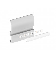 Sample of ESB1 paintable LED aluminium white skirting board milky diffuser Sample of ESB1 paintable LED aluminium white skirting board milky diffuser