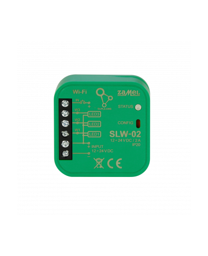 SLW-02 Wi-Fi LED strip (single colour) lights control module, Supla SLW-02 Wi-Fi LED strip (single colour) lights control module, Supla