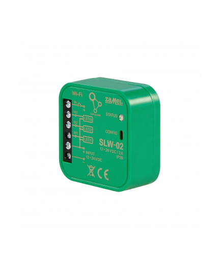 SLW-02 Wi-Fi LED strip (single colour) lights control module, Supla SLW-02 Wi-Fi LED strip (single colour) lights control module, Supla