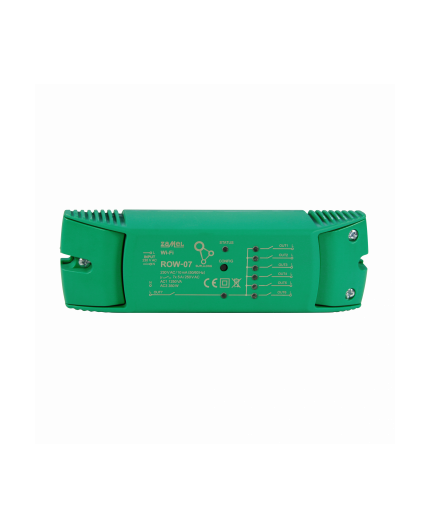 ROW-07 Power socket and lights control module, Wi-Fi 7-channels, Supla ROW-07 Power socket and lights control module, Wi-Fi 7-channels, Supla