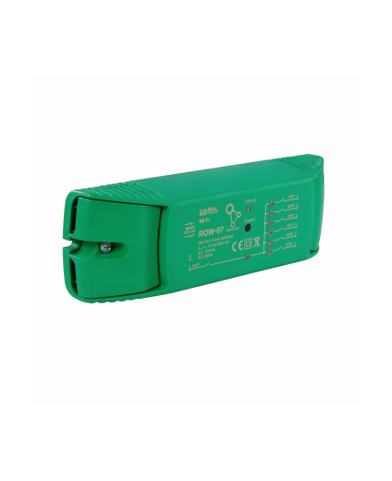 ROW-07 Power socket and lights control module, Wi-Fi 7-channels, Supla ROW-07 Power socket and lights control module, Wi-Fi 7-channels, Supla