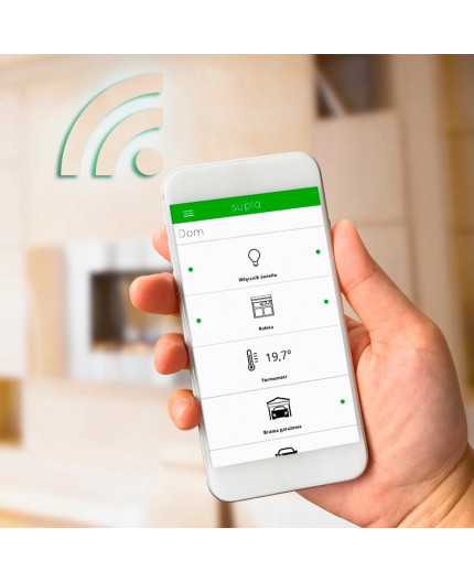 ROW-04m Power socket and lights control module, Wi-Fi 4-channels, Supla ROW-04m Power socket and lights control module, Wi-Fi 4-channels, Supla