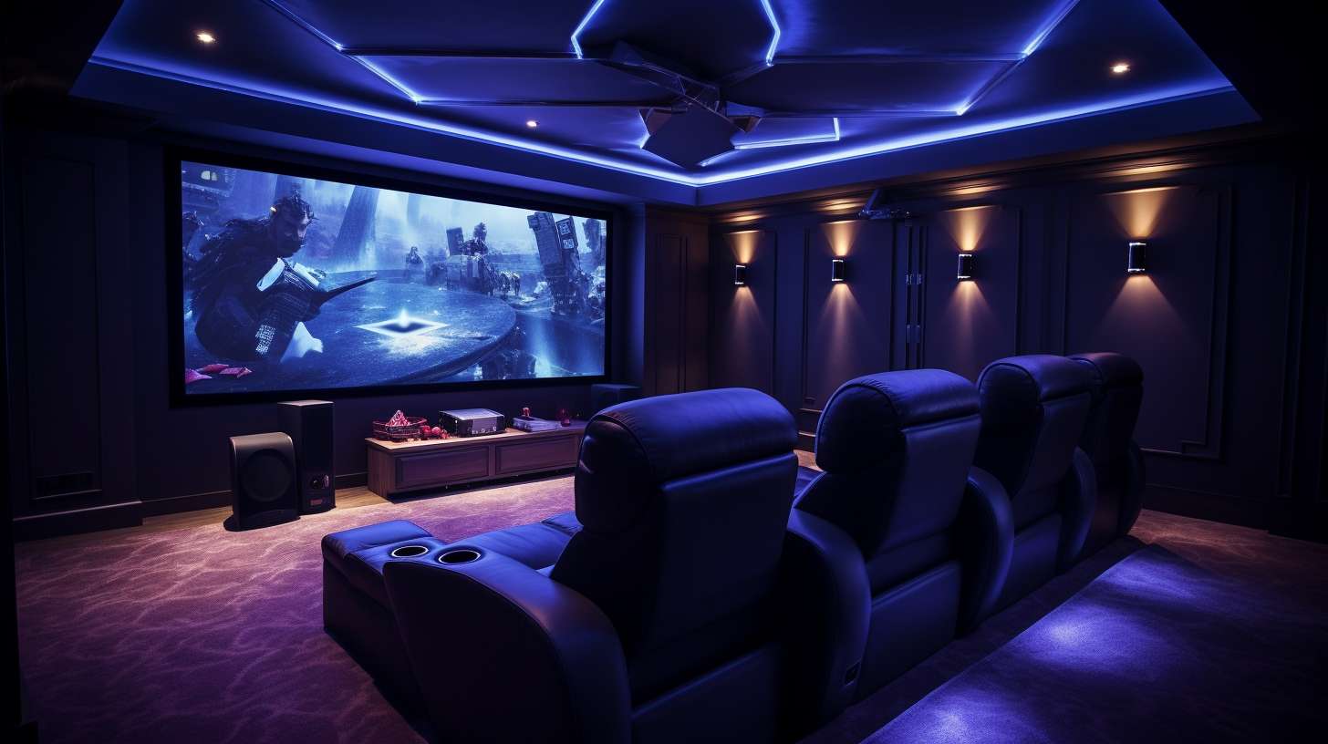 Home Cinema Lighting: 4 Ideas to Improve Your Home Theatre - Marcled Blog