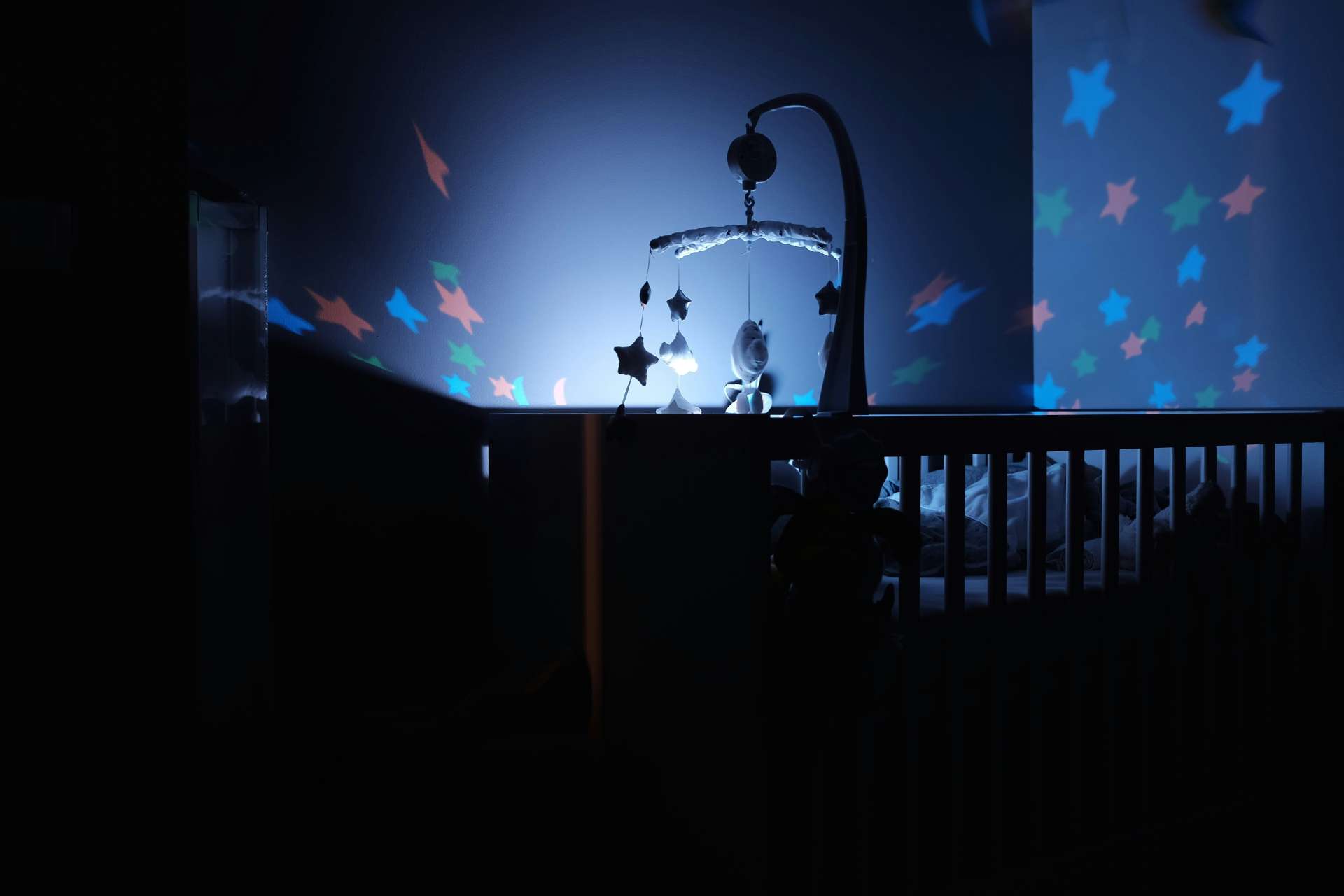LED lights in children's bedroom