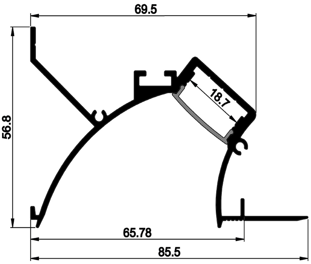 DC2 LED Profile