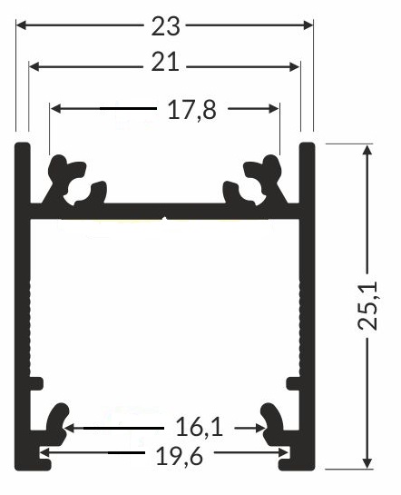 TL2 LED Profile