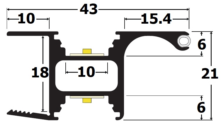 CABI1 LED Profile