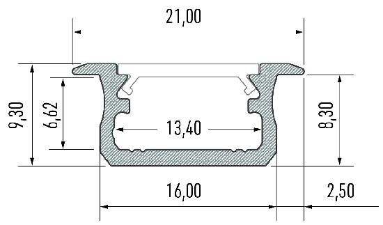 K1 LED Profile