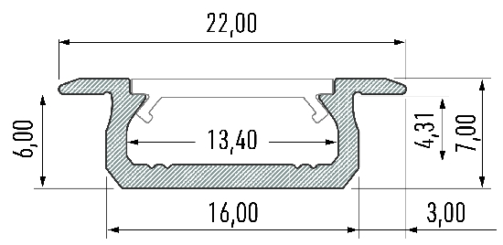 KL1 LED Profile