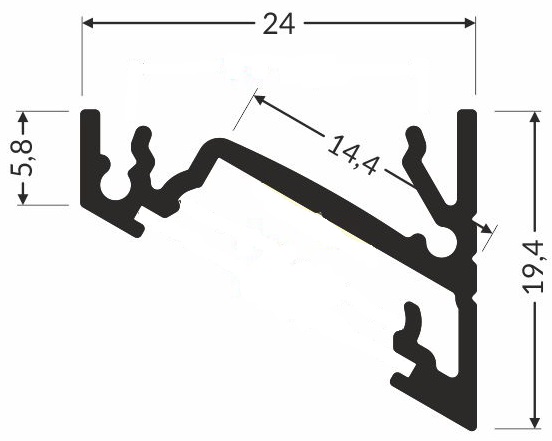 T3 LED Profile